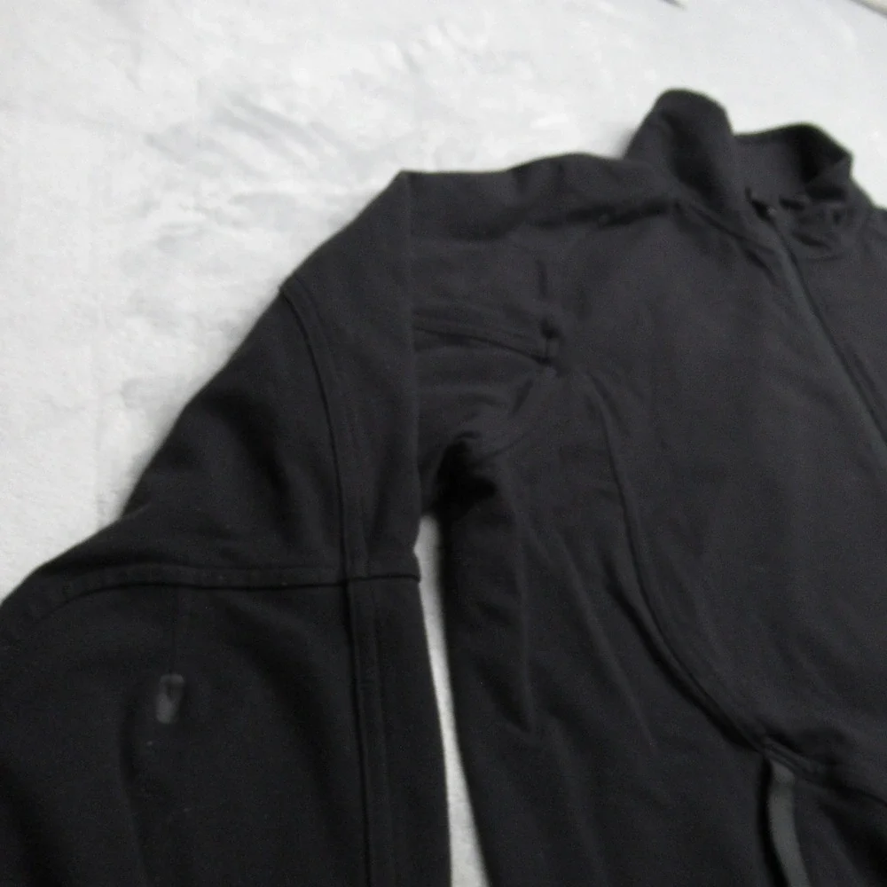 Lululemon Jacket Mens XL Black Pockets Full Zip Athletic Training Running Track‎